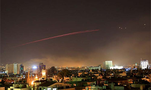 Siria frustra una agresión israelí cerca de Damasco